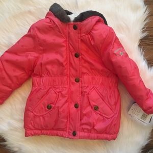 NWT, Osh Kosh Little girls jacket, size 12M